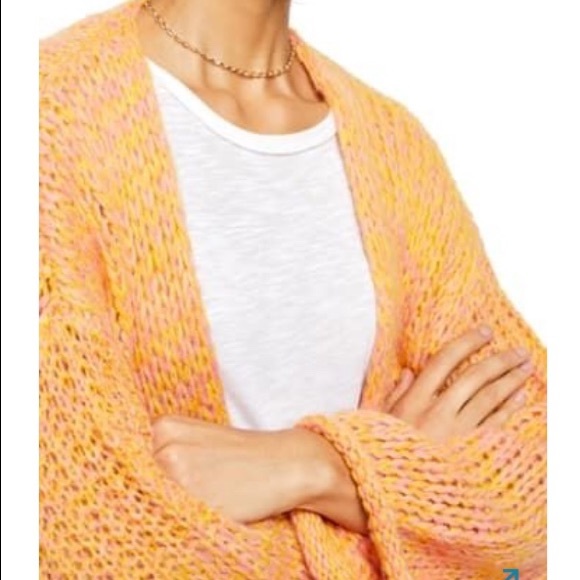 Free People Hometown Cardigan Sugar Candy Combo S - Picture 4 of 7